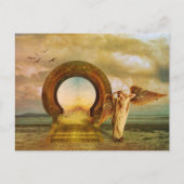 Postkarte nach Indien (Vorderseite)