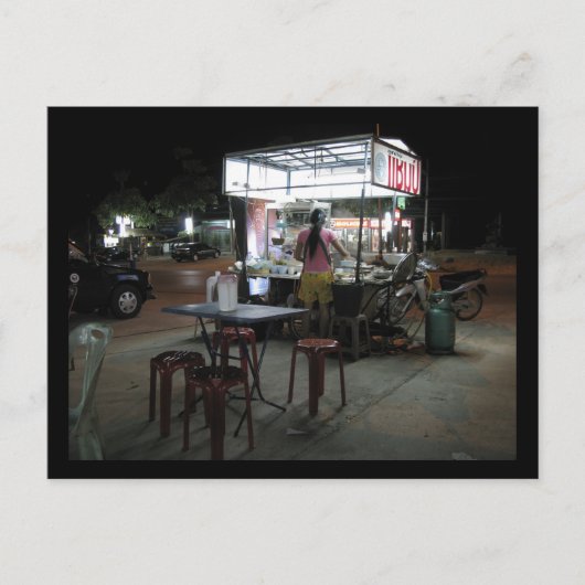 Postkarte - Nachtsnack (Vorderseite)