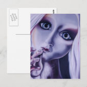 Postkarte "Nähgeheimnisse" (Vorne/Hinten)