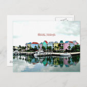 Postkarte Nassau Bahamas (Vorne/Hinten)