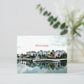 Postkarte Nassau Bahamas (Stehend Vorderseite)