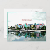 Postkarte Nassau Bahamas (Vorne/Hinten)