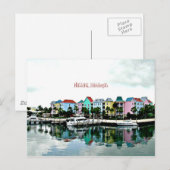 Postkarte Nassau Bahamas (Vorne/Hinten)