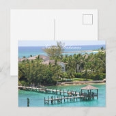 Postkarte, Nassau Bahamas, Fotografie Postkarte (Vorne/Hinten)