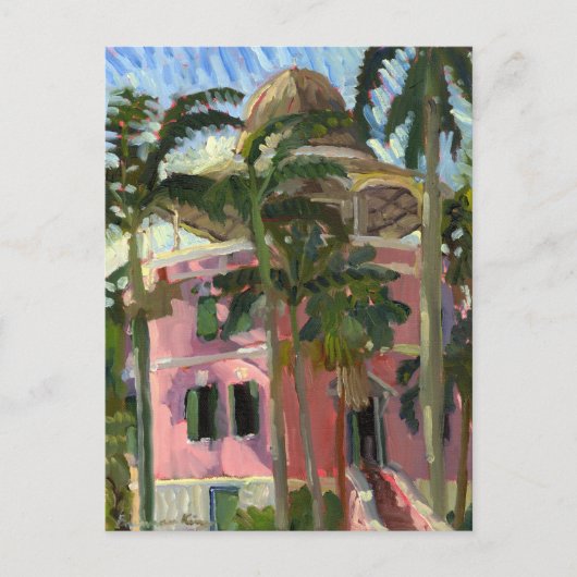 Postkarte Nassau Library (Vorderseite)