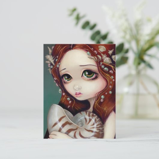 Postkarte "Nautilus Princess" (Stehend Vorderseite)