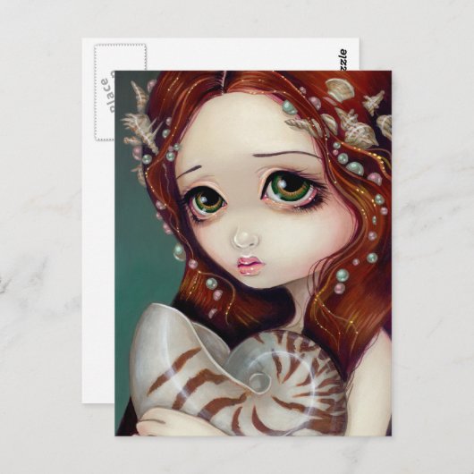 Postkarte "Nautilus Princess" (Vorne/Hinten)