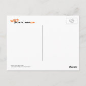 "Postkarte" (negativ) Postkarte (Rückseite)