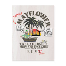 Postkarte. NEHMEN SIE SICH VON IHREN GEDANKEN FREI