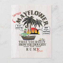 Postkarte. NEHMEN SIE SICH VON IHREN GEDANKEN FREI Postkarte