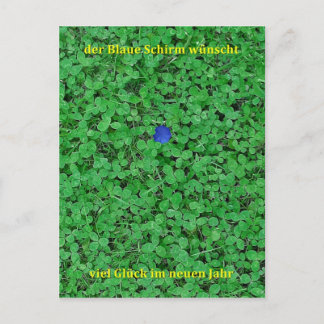 Postkarte - Neujahr