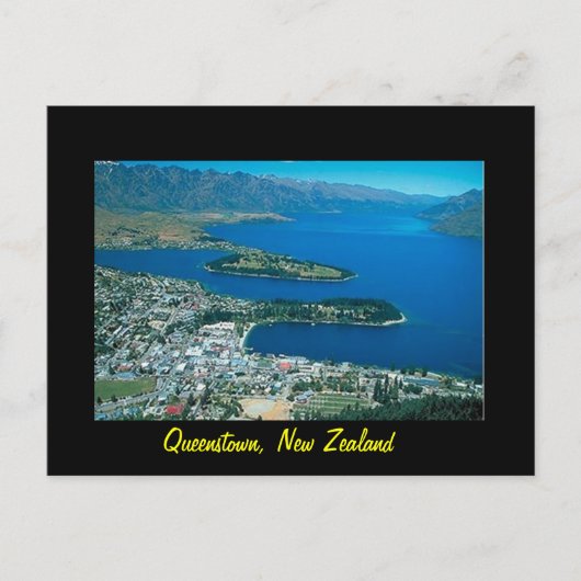 Postkarte Neuseeland Queenstown (Vorderseite)