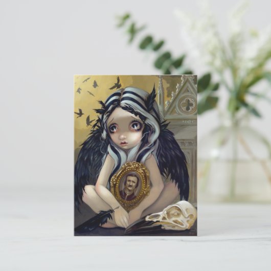 Postkarte "Nevermore" (Stehend Vorderseite)