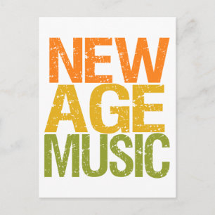 Postkarte "New Age Music"