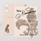 Postkarte "New n'awlins" (Vorne/Hinten)