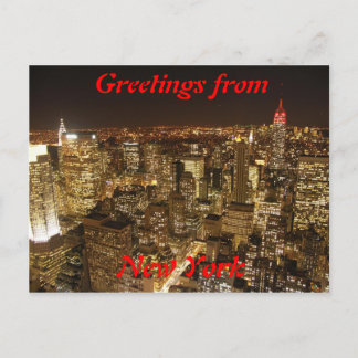 Postkarte New York