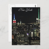 Postkarte New York (Vorne/Hinten)