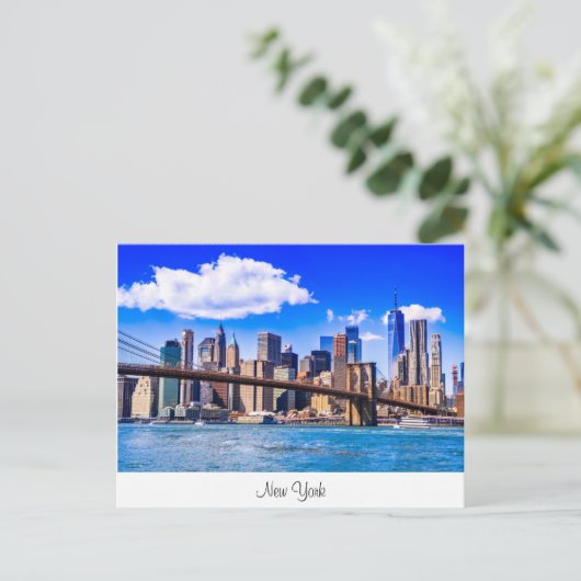 Postkarte New York (Stehend Vorderseite)