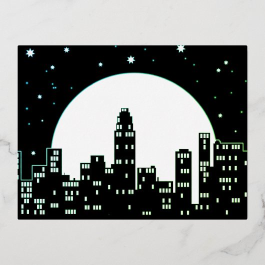 Postkarte New York (Vorderseite)