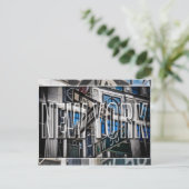Postkarte New York (Stehend Vorderseite)