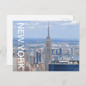 Postkarte - New York Souvenir (Vorne/Hinten)
