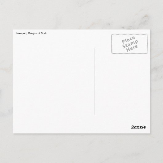 Postkarte Newports (ODER) (Rückseite)