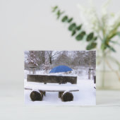 Postkarte - nichts genützt (Stehend Vorderseite)