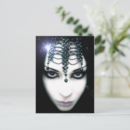 Postkarte "Night Queen" (Stehend Vorderseite)
