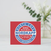 Postkarte NORDKAPP Norwegen (Stehend Vorderseite)