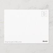 Postkarte Nördliche Nadelente (Rückseite)