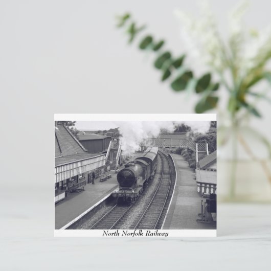 Postkarte Norfolk Eisenbahn (Stehend Vorderseite)