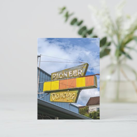 Postkarte Northwest Neon (Stehend Vorderseite)