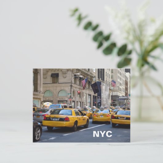 Postkarte NYC (Stehend Vorderseite)