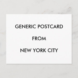 Postkarte - NYC Generic
