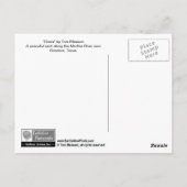 Postkarte - "Oase" (Rückseite)