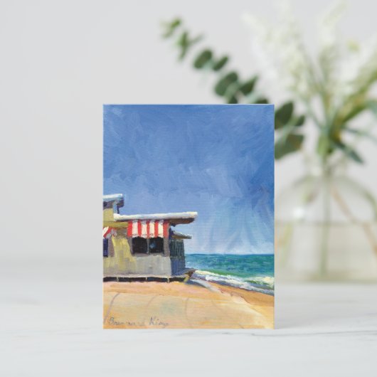 Postkarte "Ocean Grill" (Stehend Vorderseite)