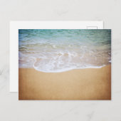Postkarte "Ocean Waves Tropical Fotografy" (Vorne/Hinten)