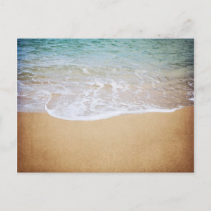 Postkarte "Ocean Waves Tropical Fotografy"