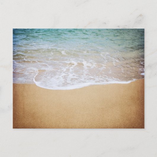 Postkarte "Ocean Waves Tropical Fotografy" (Vorderseite)