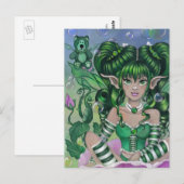Postkarte "Ode to Green Bear" (Vorne/Hinten)