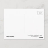 Postkarte "Ode to Green Bear" (Rückseite)
