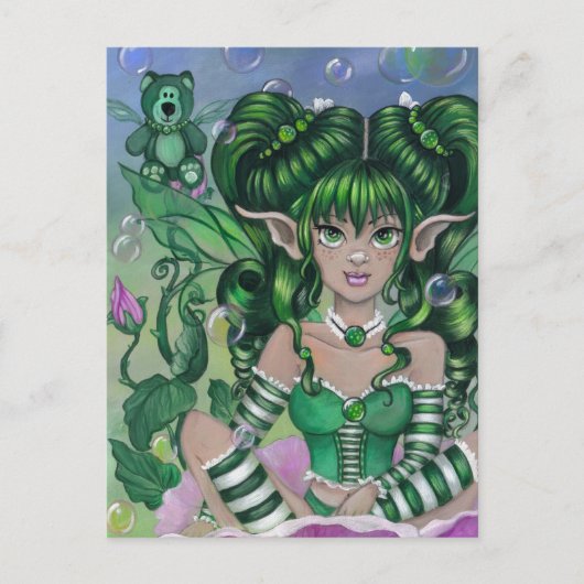 Postkarte "Ode to Green Bear" (Vorderseite)