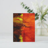 Postkarte oder Note Card in ENERGIZING RED (Stehend Vorderseite)