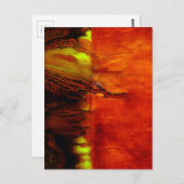 Postkarte oder Note Card in ENERGIZING RED (Vorne/Hinten)