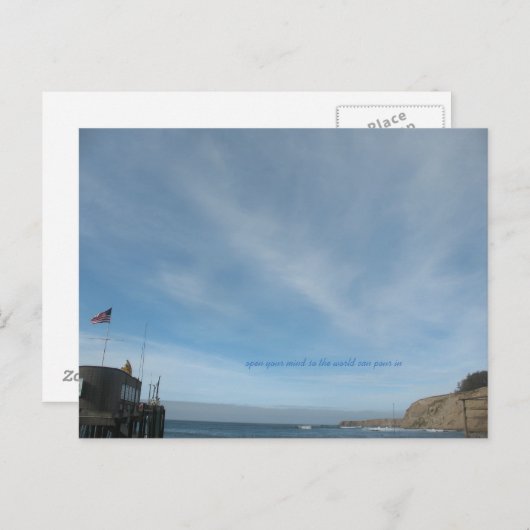 Postkarte öffnen (Vorne/Hinten)