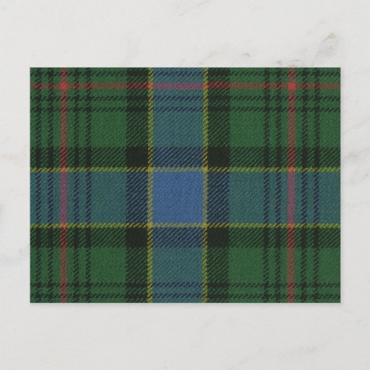Postkarte Ogilvie Junting Alcient Tartan (Vorderseite)