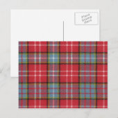 Postkarte Ogilvie Old Rare Ancient Tartan (Vorne/Hinten)