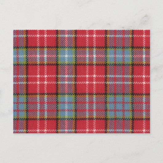 Postkarte Ogilvie Old Rare Ancient Tartan (Vorderseite)