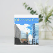 Postkarte Oklahoma City (Stehend Vorderseite)