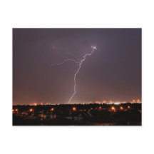 Postkarte Oklahoma City Lightning